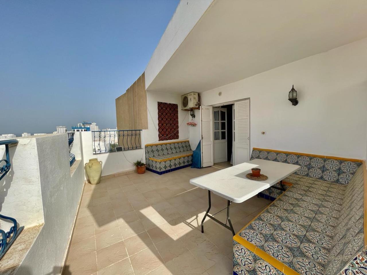 Penthouse Pres Medina Avec Vue Et Terrasse